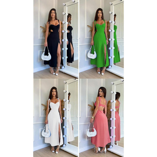 Split Evening Bodycon Party Dress.