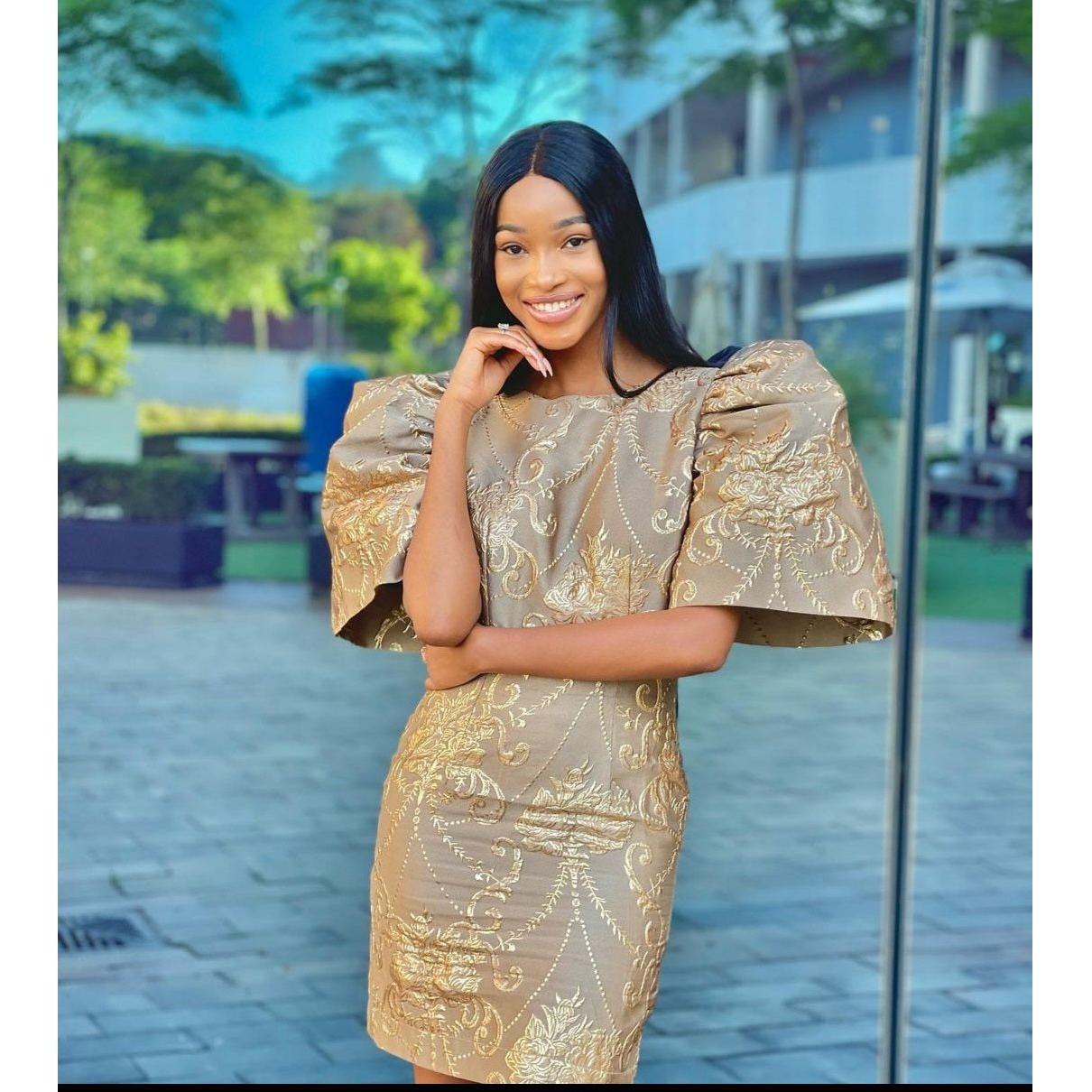 Vintage 3 Quater Sleeve Dress