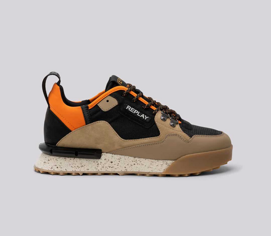 Field Speed M Beige Black Sneakers