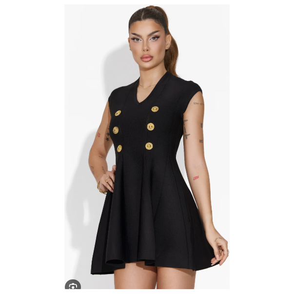 Women's Sleeveless Mini Bodycon Dress
