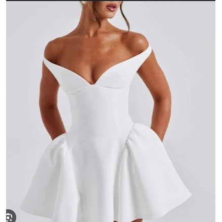 Off-Shoulder Mini Dress