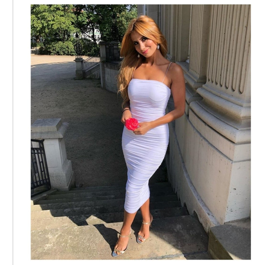 Spaghetti Strap Dress.