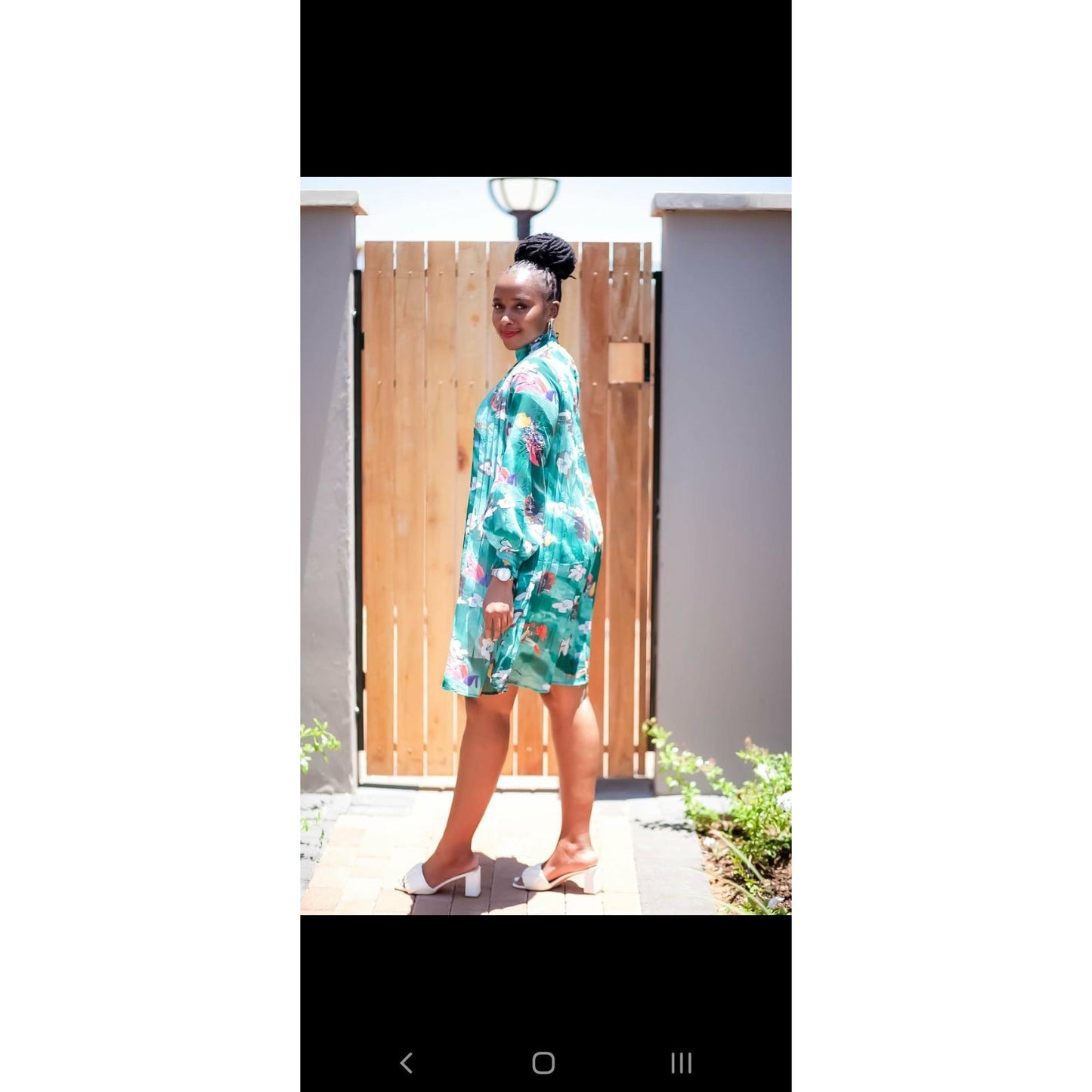 Floral Print Vintage Dress