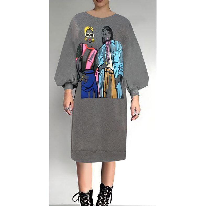 Sexy Midi Fashion Elegant Summer Slim Party Dress.