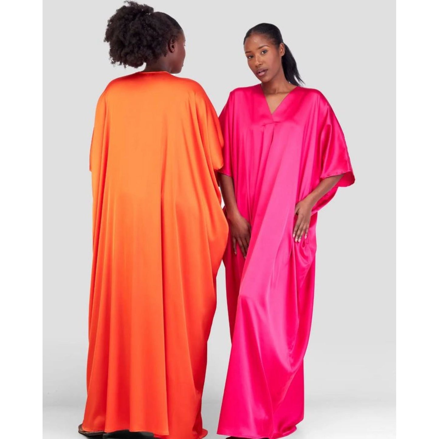 V-Neck Kaftan Maxi dress.