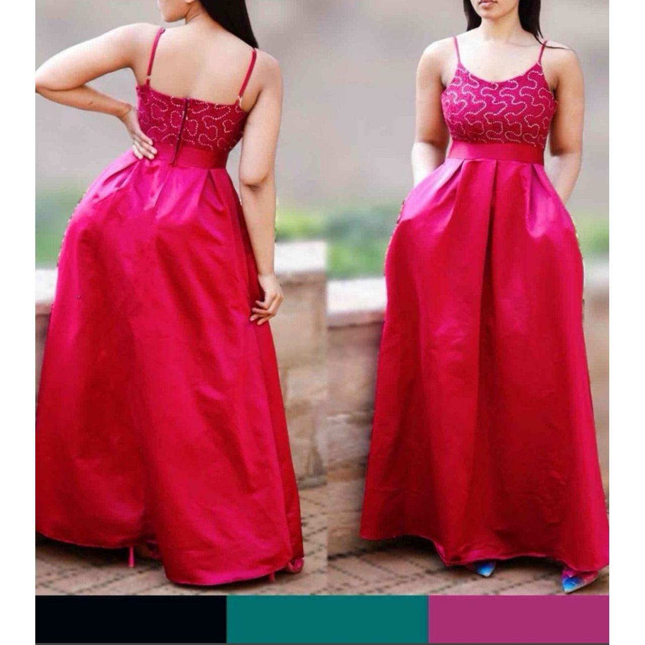 A-line Lace Appliques Evening Dress.