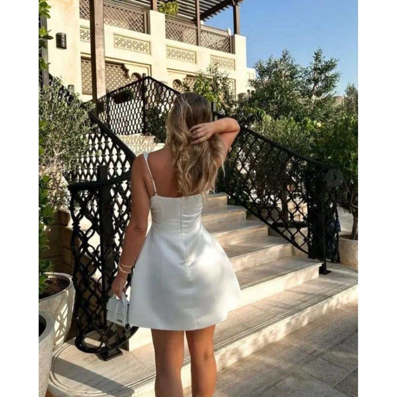 Square Neck Tennis Dresses for Women Golf Dress.