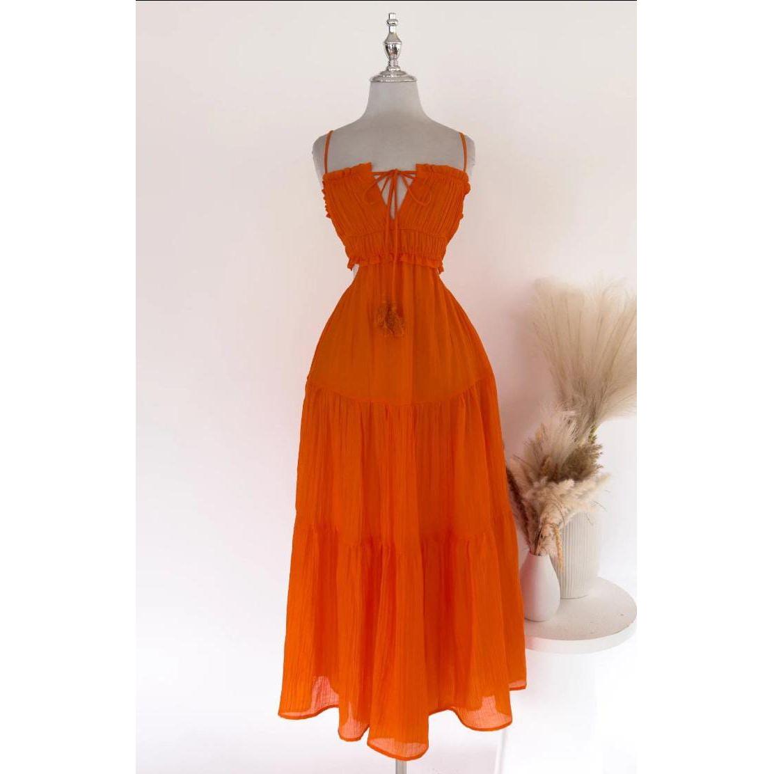 Sleeveless Backless Dress