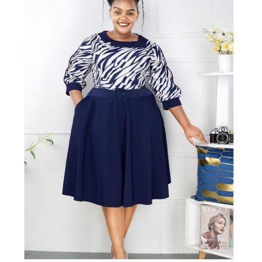 Office Style plus size Dress.