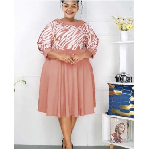Office Style plus size Dress.