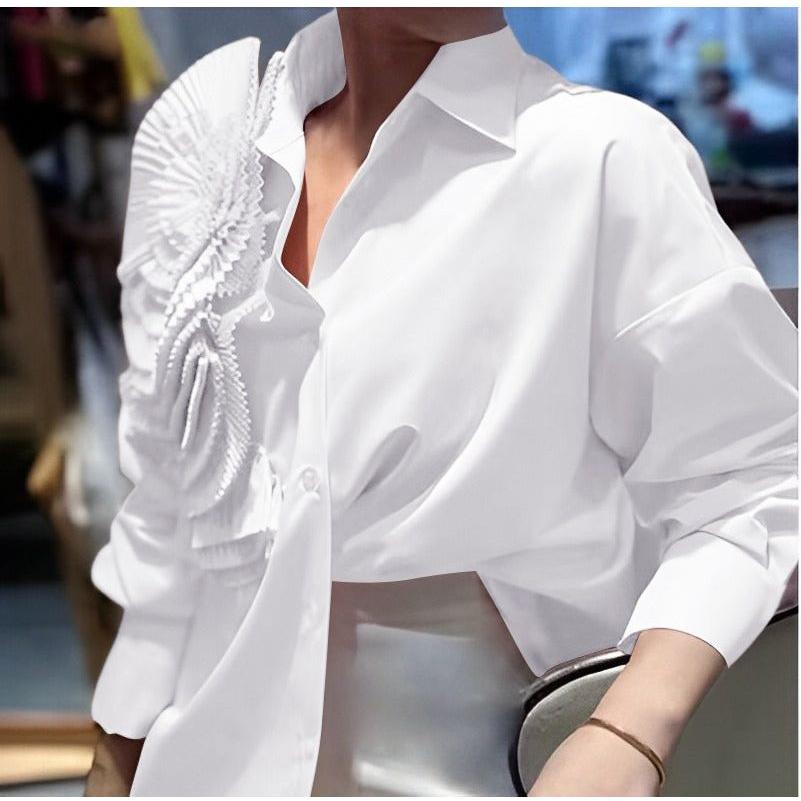 Loose Chic Button Down Shirt Dress