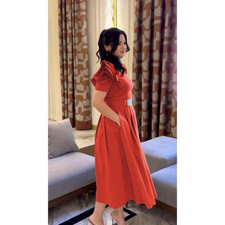 Lovely Lady Chiffon Dress