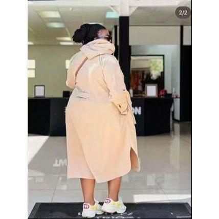 Hooded Long Sleeve Knitted Sleeves Patchwork Casual Jacket