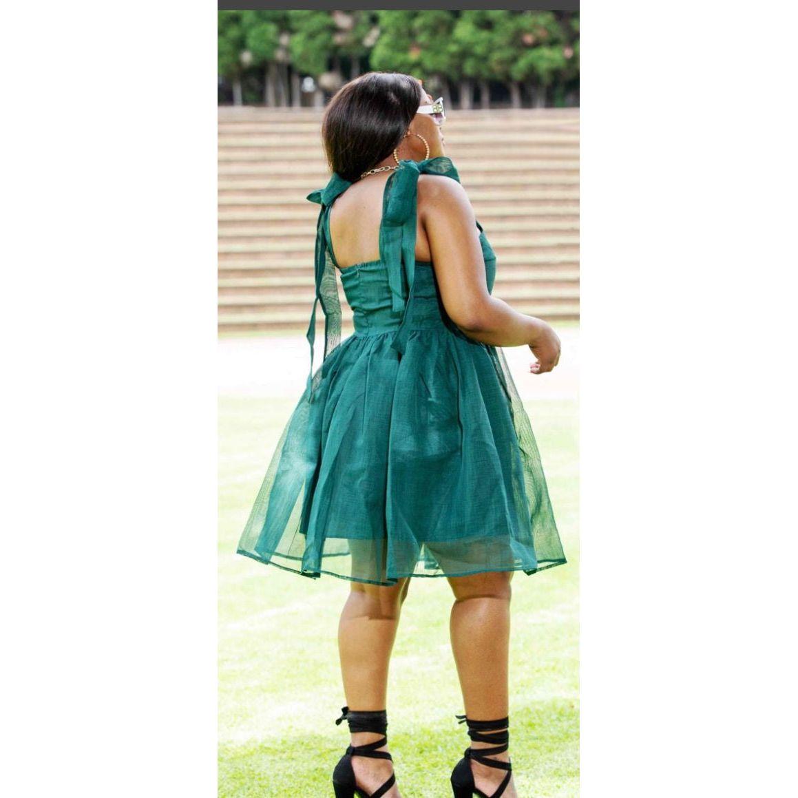 Plain Sexy Sleeveless Lace Dress.