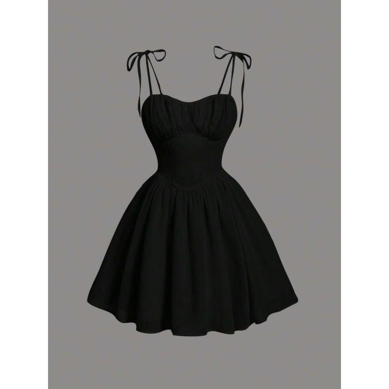 Ruched Spaghetti Strap Contrast Lace Peplum Mini Dress