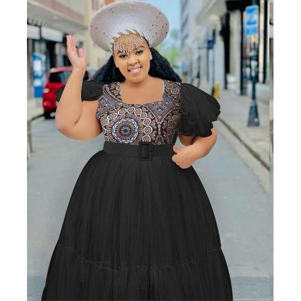 Elegant Gown African Classy Traditional Dress