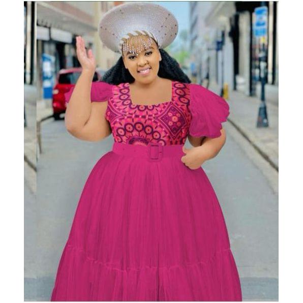 Elegant Gown African Classy Traditional Dress