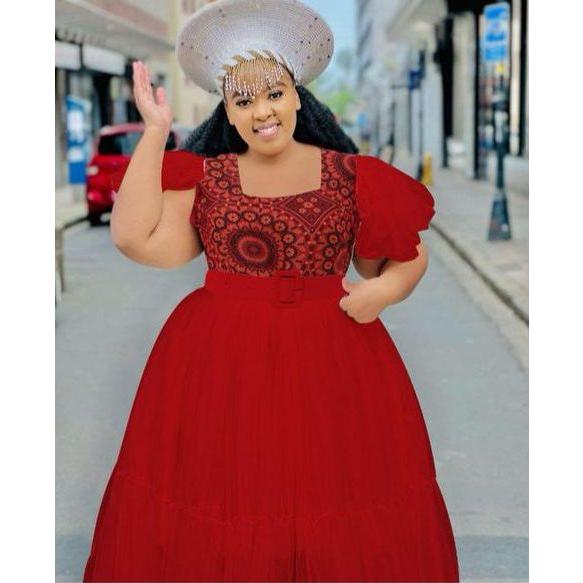 Elegant Gown African Classy Traditional Dress