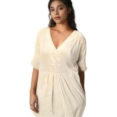 Cotton Kaftan Maxi Dress