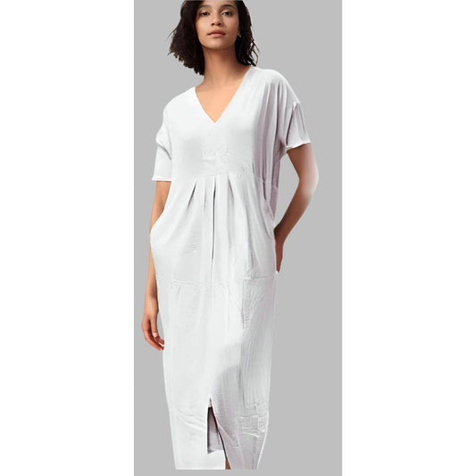 Cotton Kaftan Maxi Dress