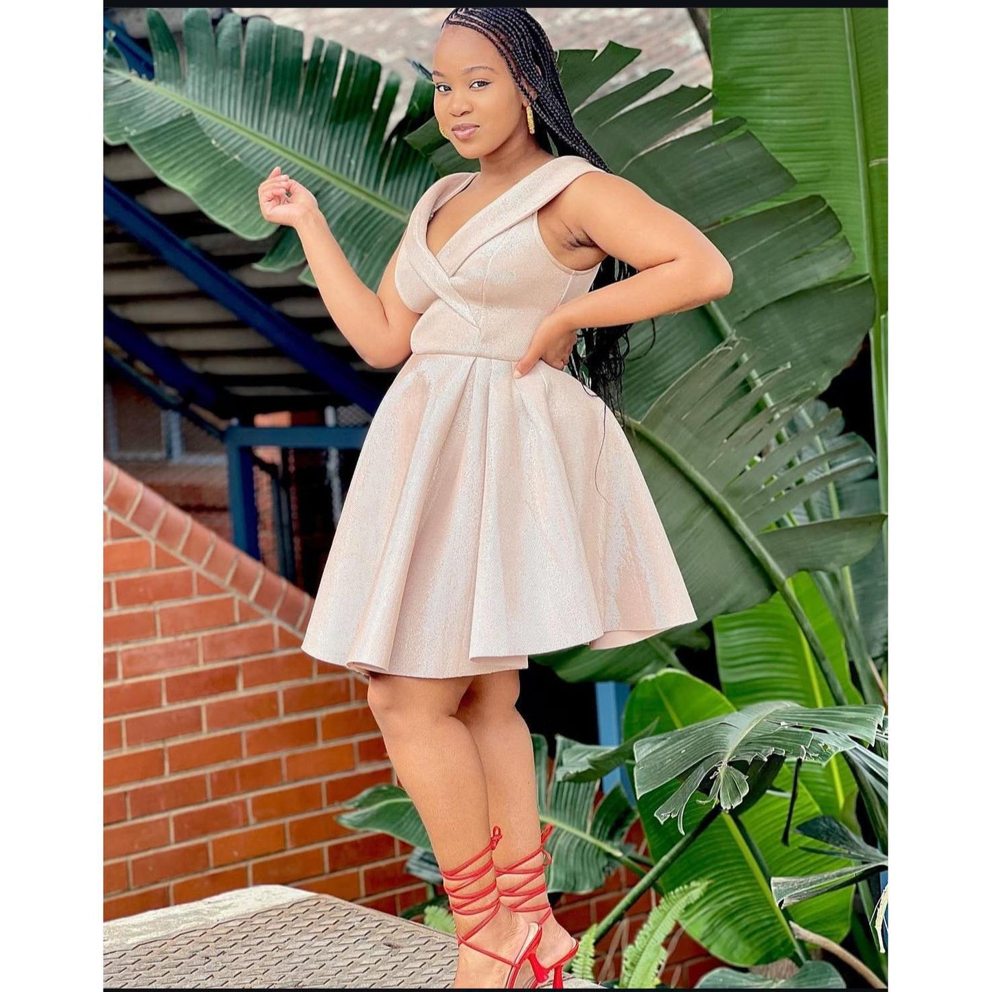 Off-Shoulder Shimmer wedding Dress