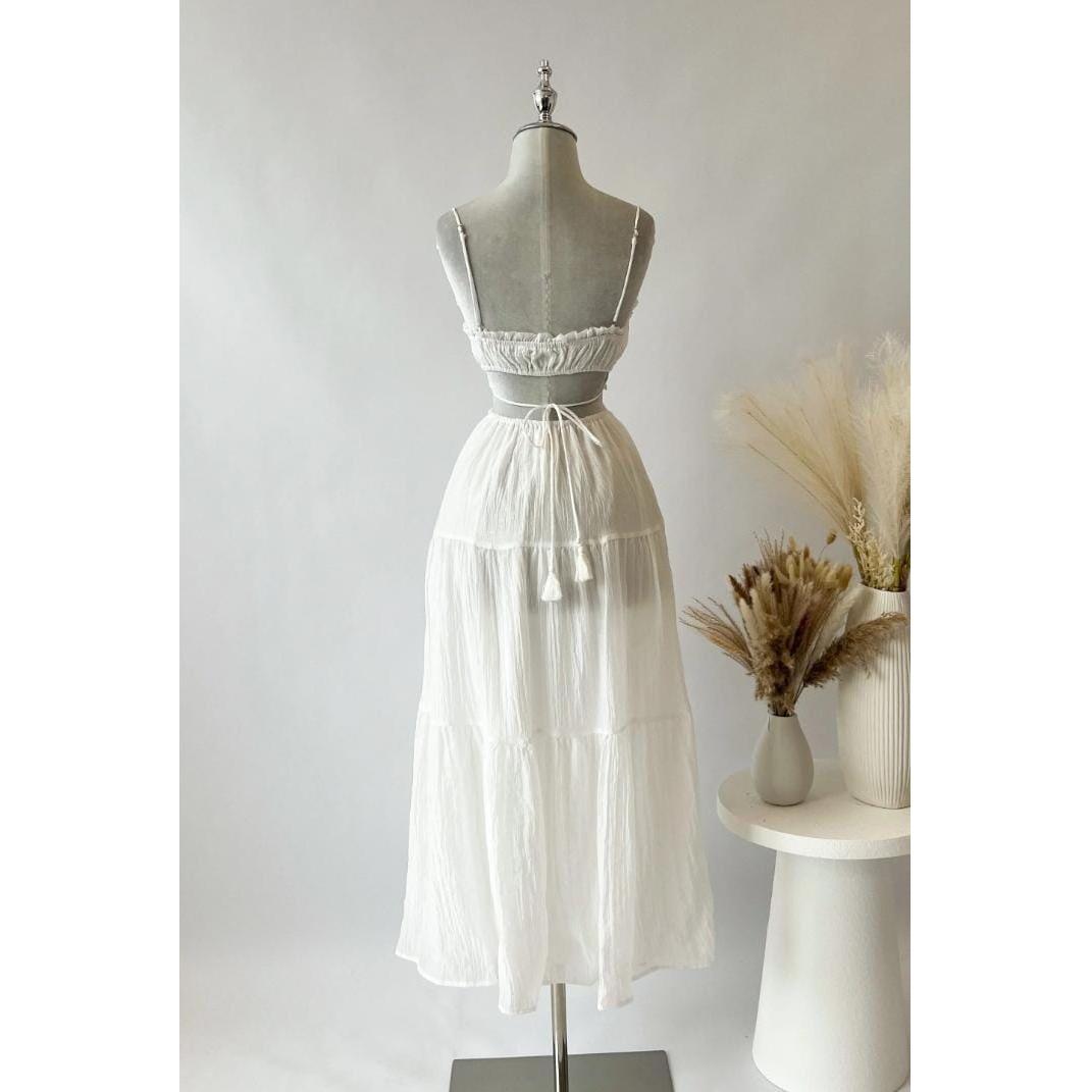 Sleeveless Backless Dress