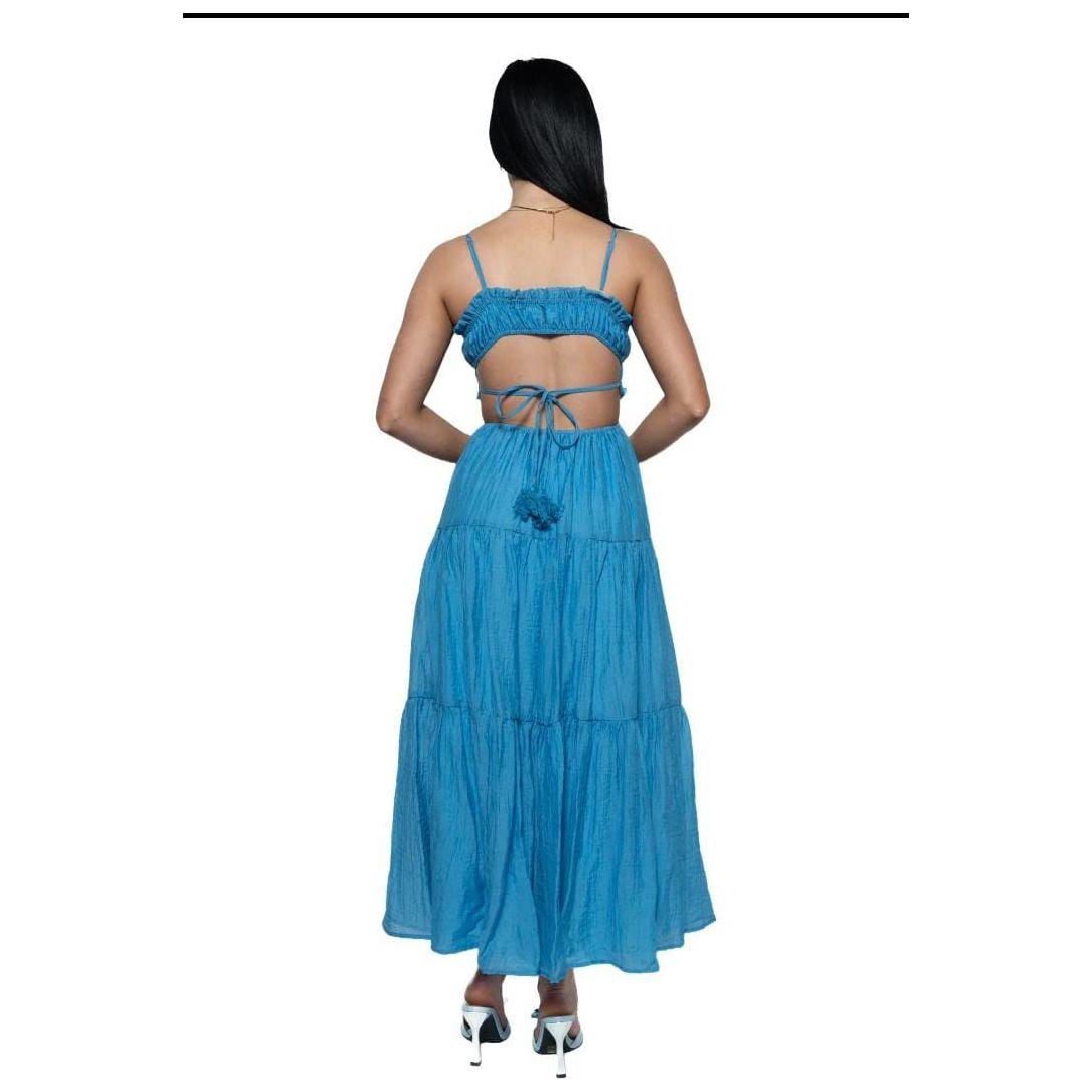 Sleeveless Backless Dress