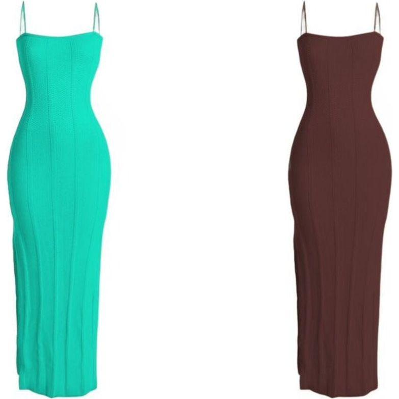 Knitted Sleeveless Dress