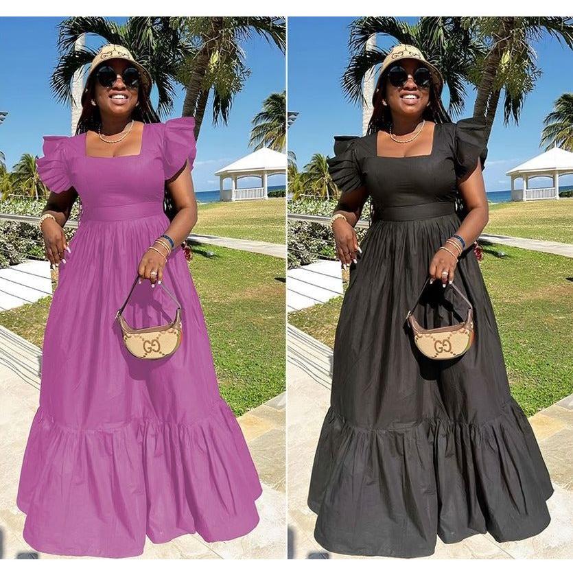 Square Neck Maxi dress