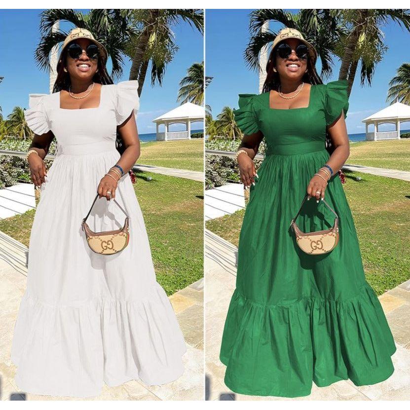 Square Neck Maxi dress