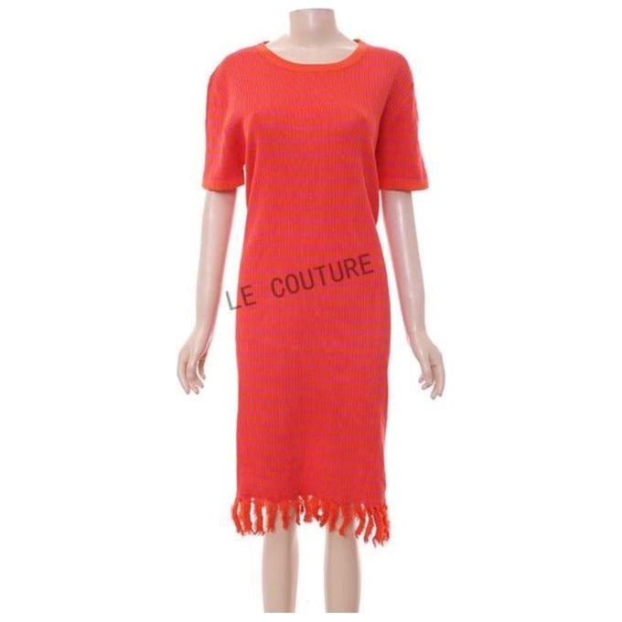 Striped Short Sleeve Dress