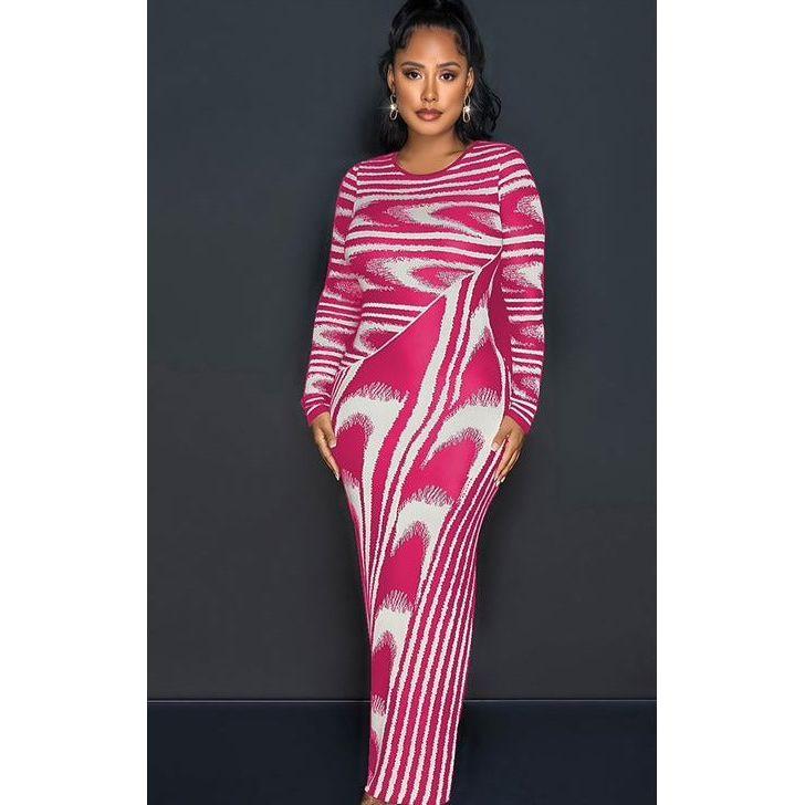 Vintage Long Sleeve Dress