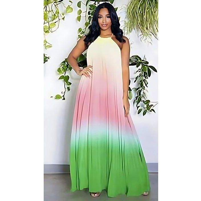 Sexy Backless Maxi Dress