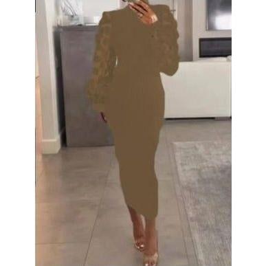 Sexy Bodycon Long Sleeve Dress