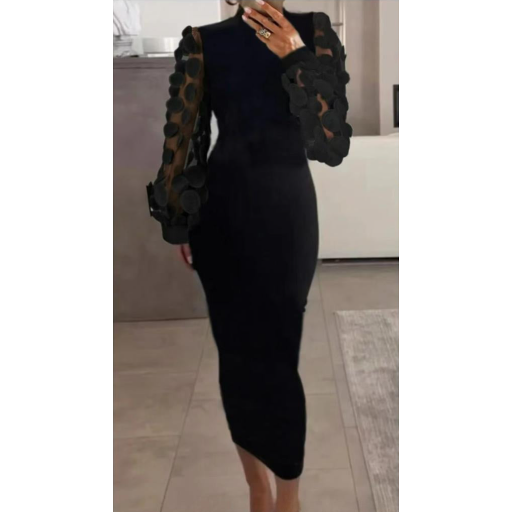 Sexy Bodycon Long Sleeve Dress