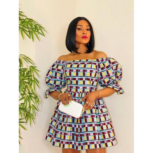 Off Shoulder Mini Dress