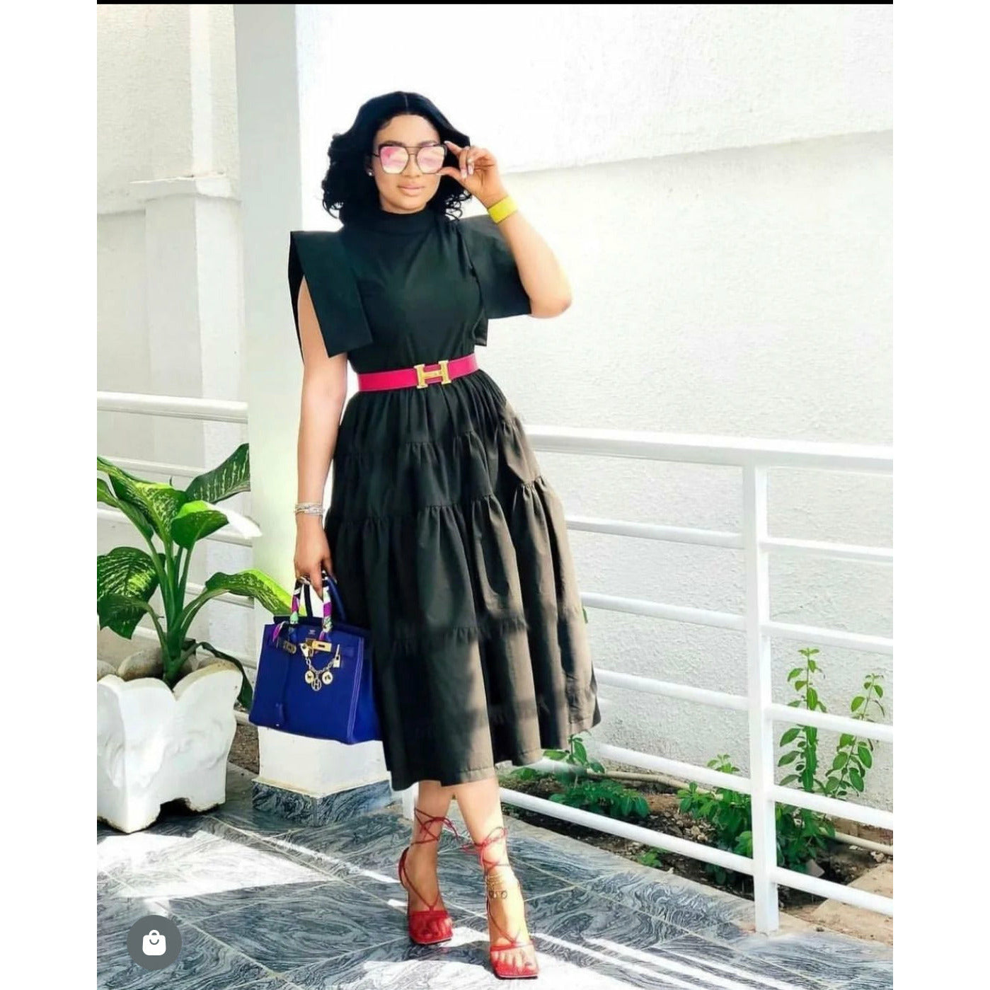 Sleeveless Midi Dress