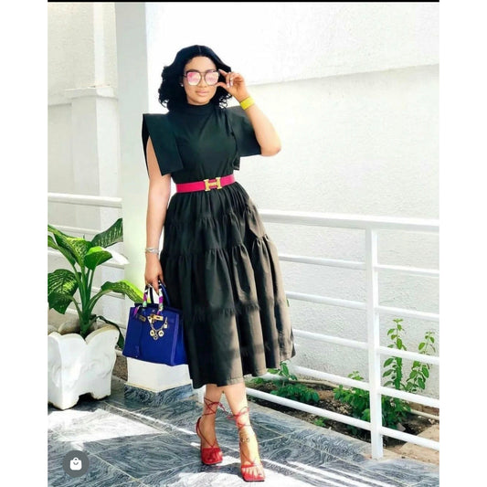 Sleeveless Midi Dress