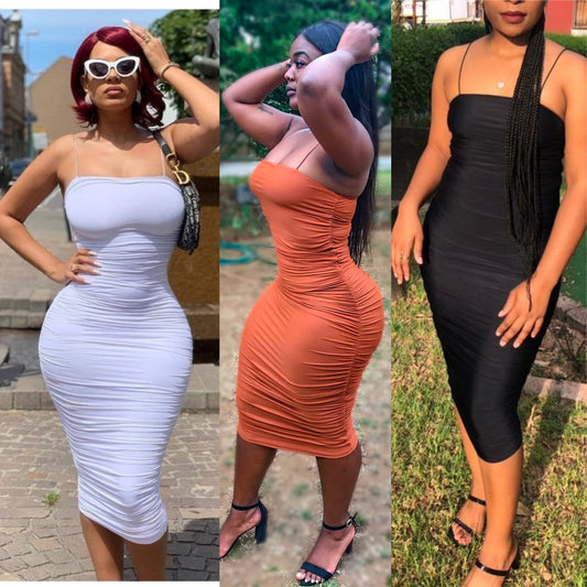 Spaghetti Strap Dress.