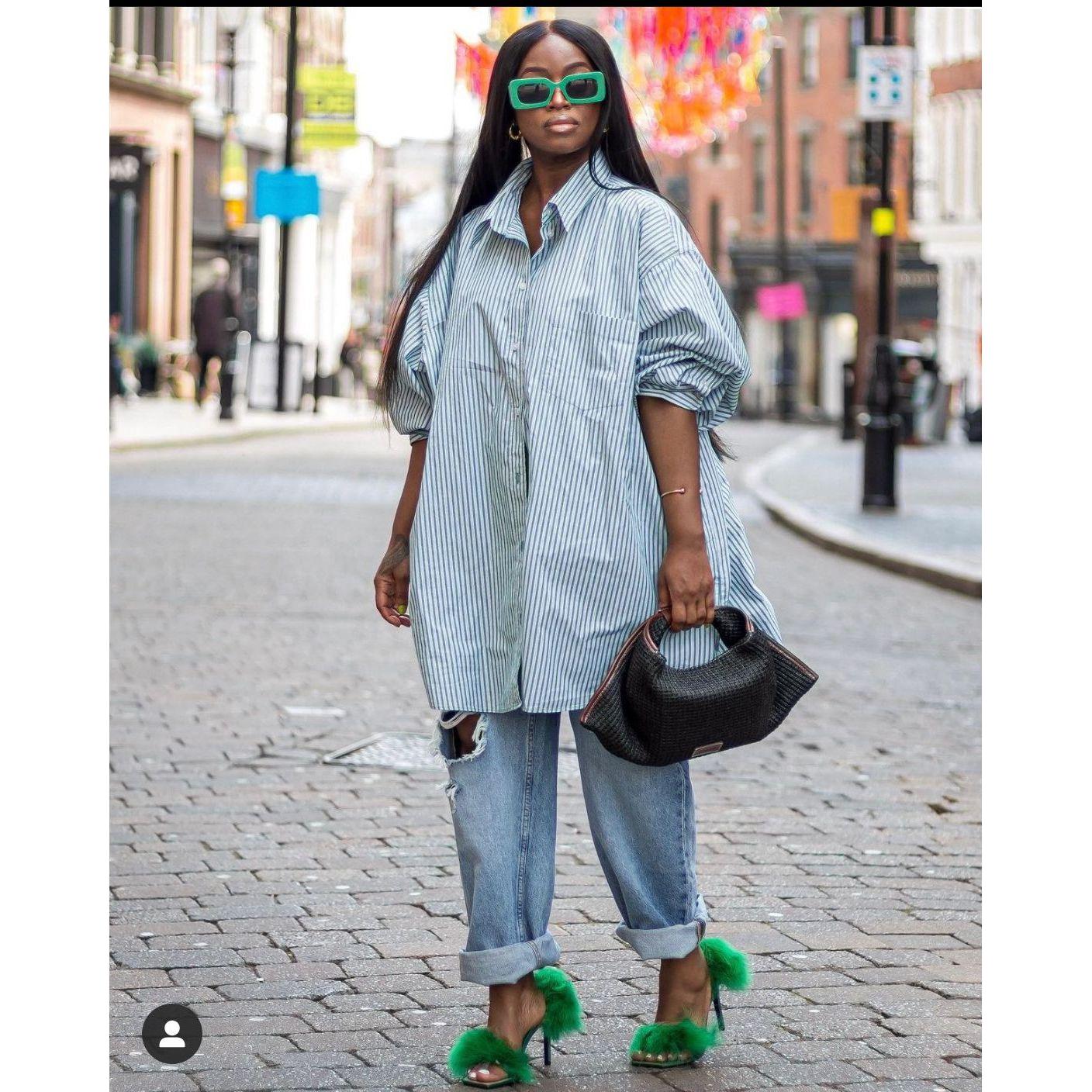 Long sleeves Vintage Shirt Dress