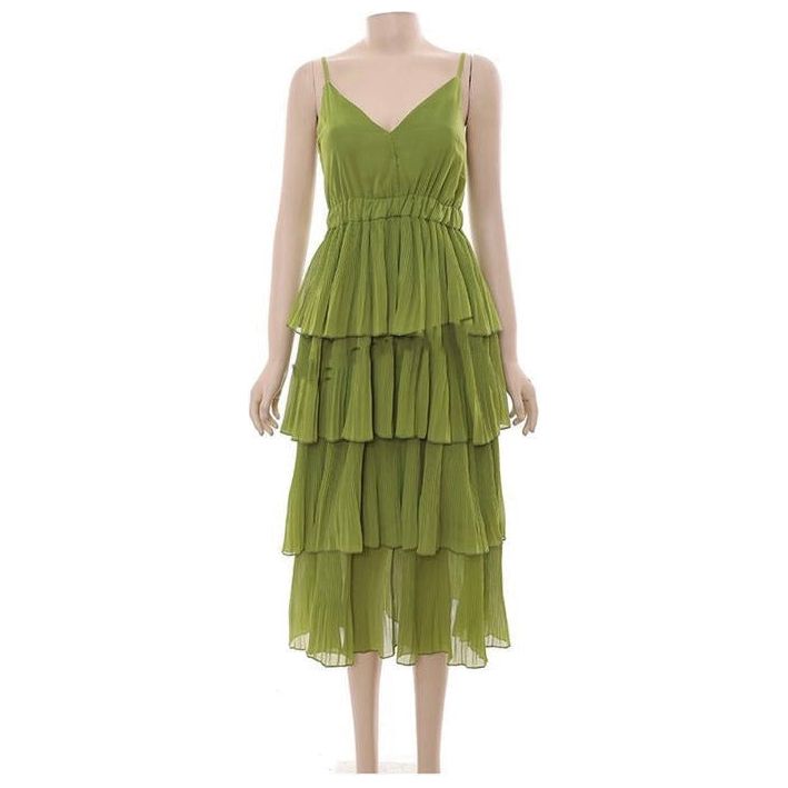 Ruffle Beach Summer Dress