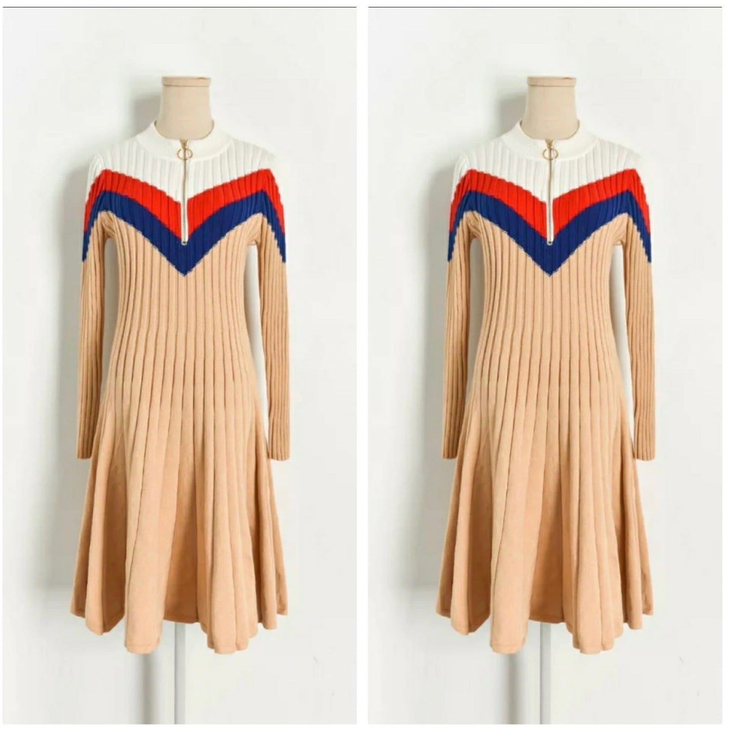 Ribbed Sweater Dress