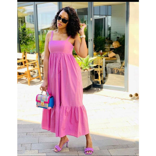 Sleeveless Maxi Dres 