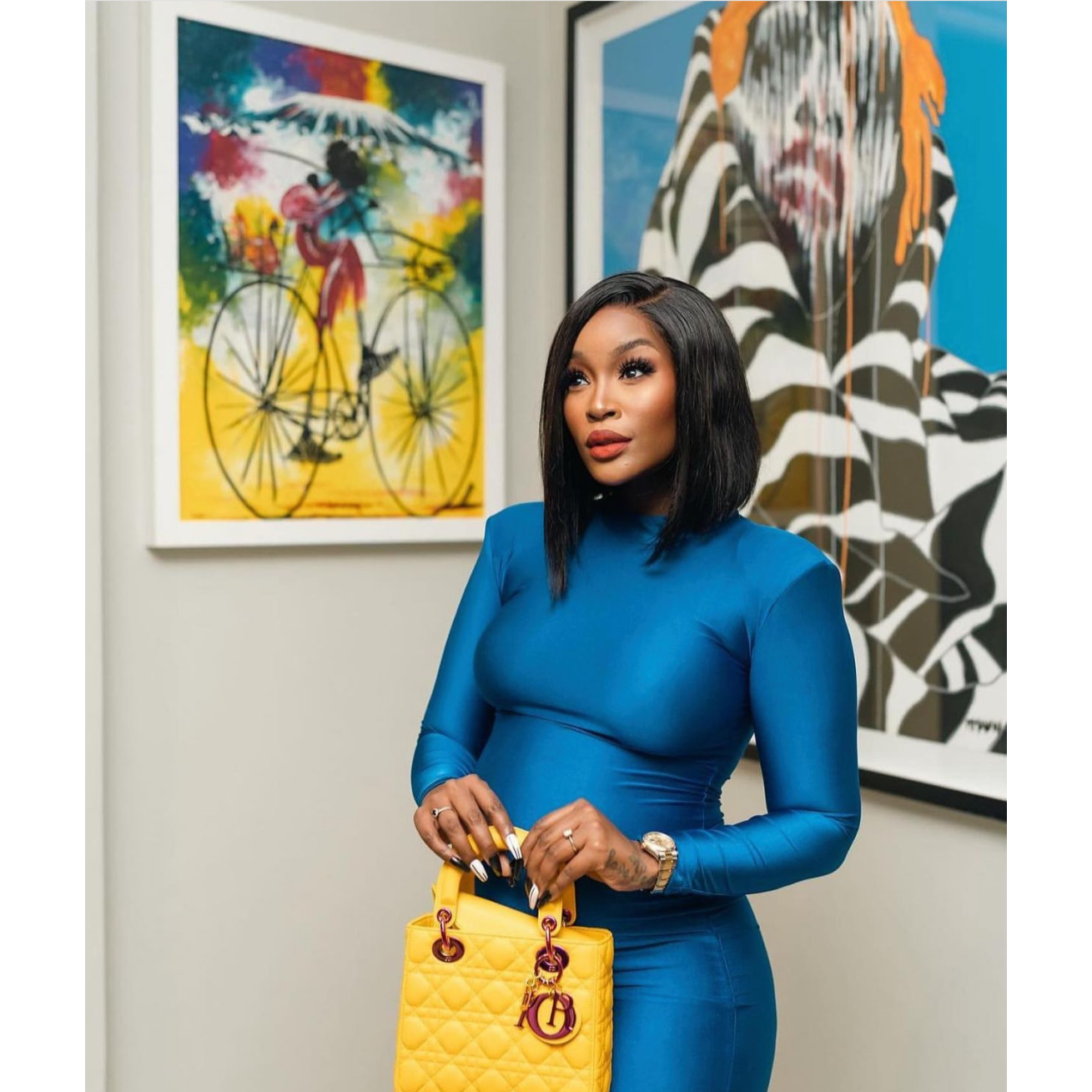 Long Sleeve Long Bodycon Dress