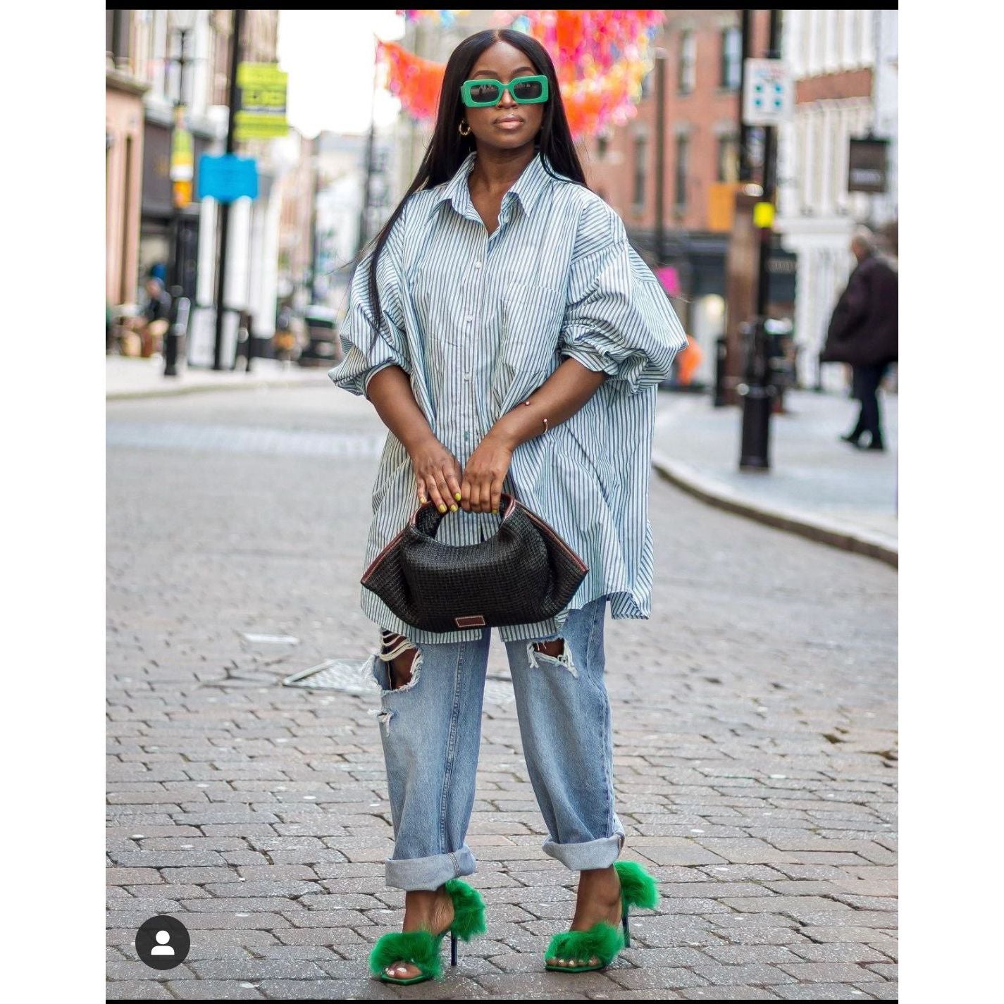 Long sleeves Vintage Shirt Dress