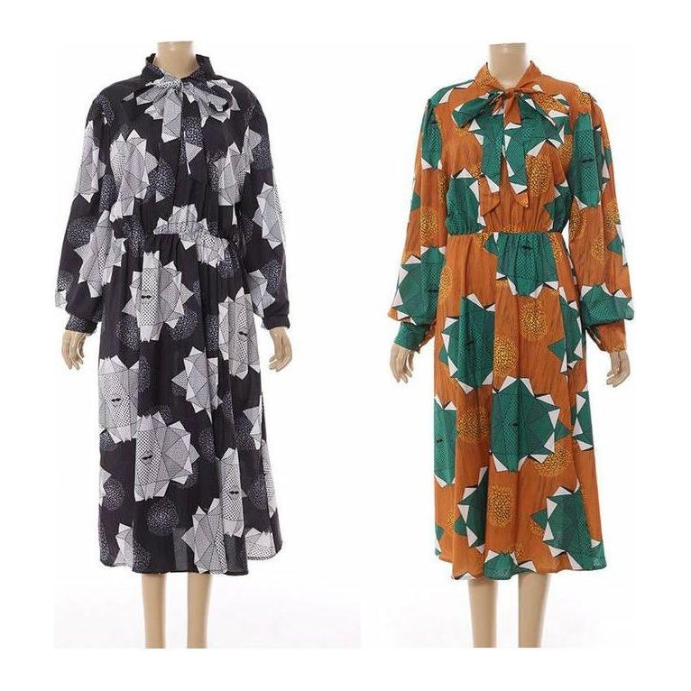 Side Slit Floral Dress