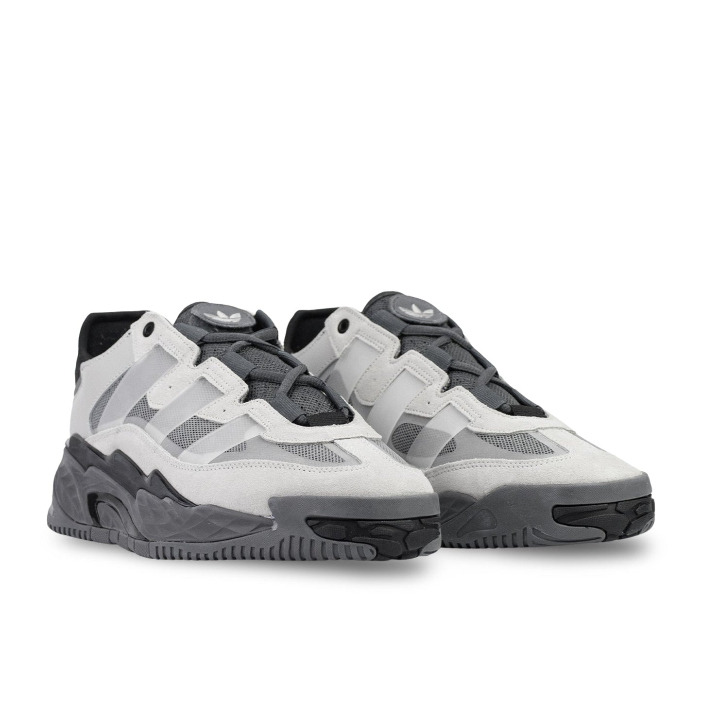 adidas originals Niteball 'Light Gray Dark Gray Black'