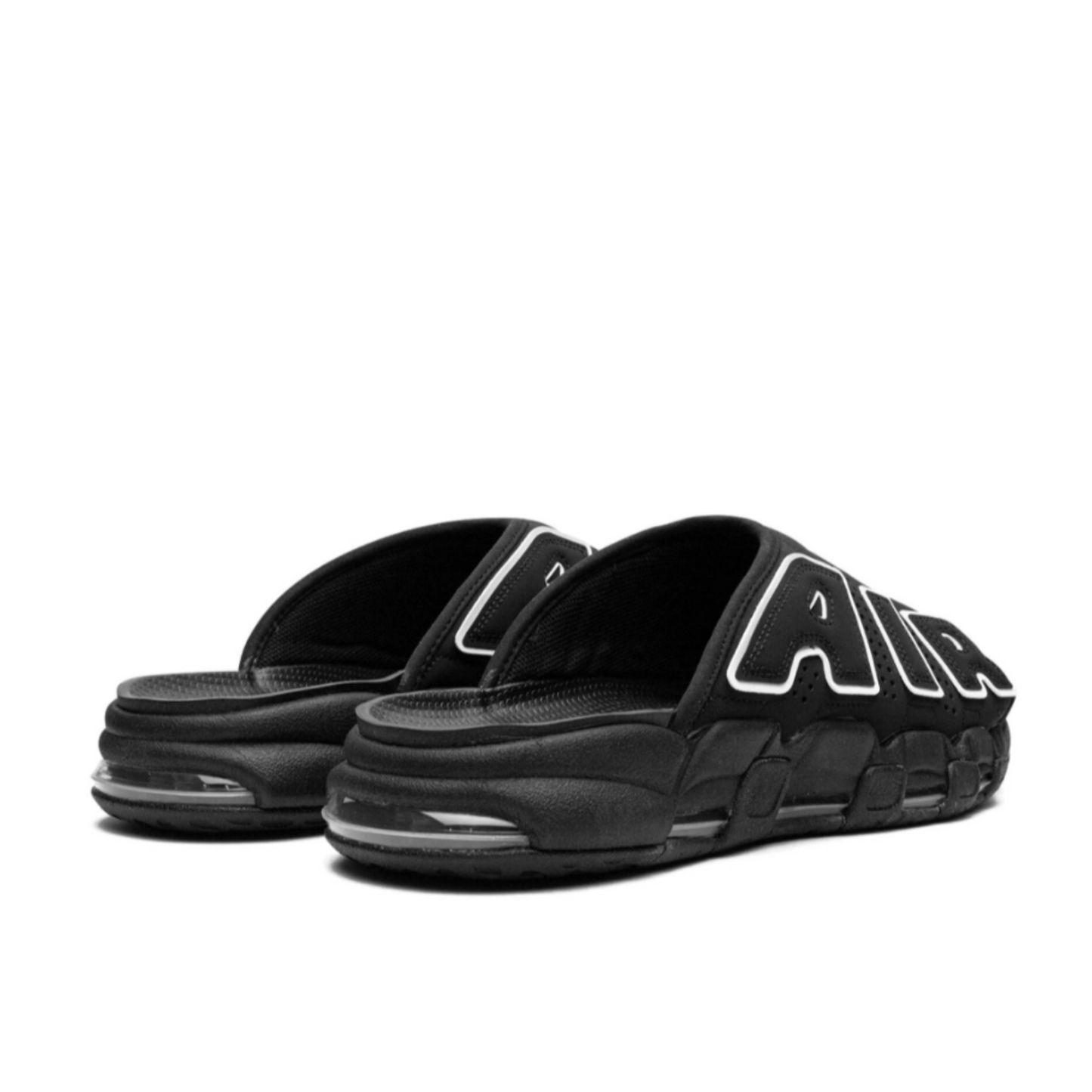 Nike Air More Uptempo Slide OG "Black/White" slides