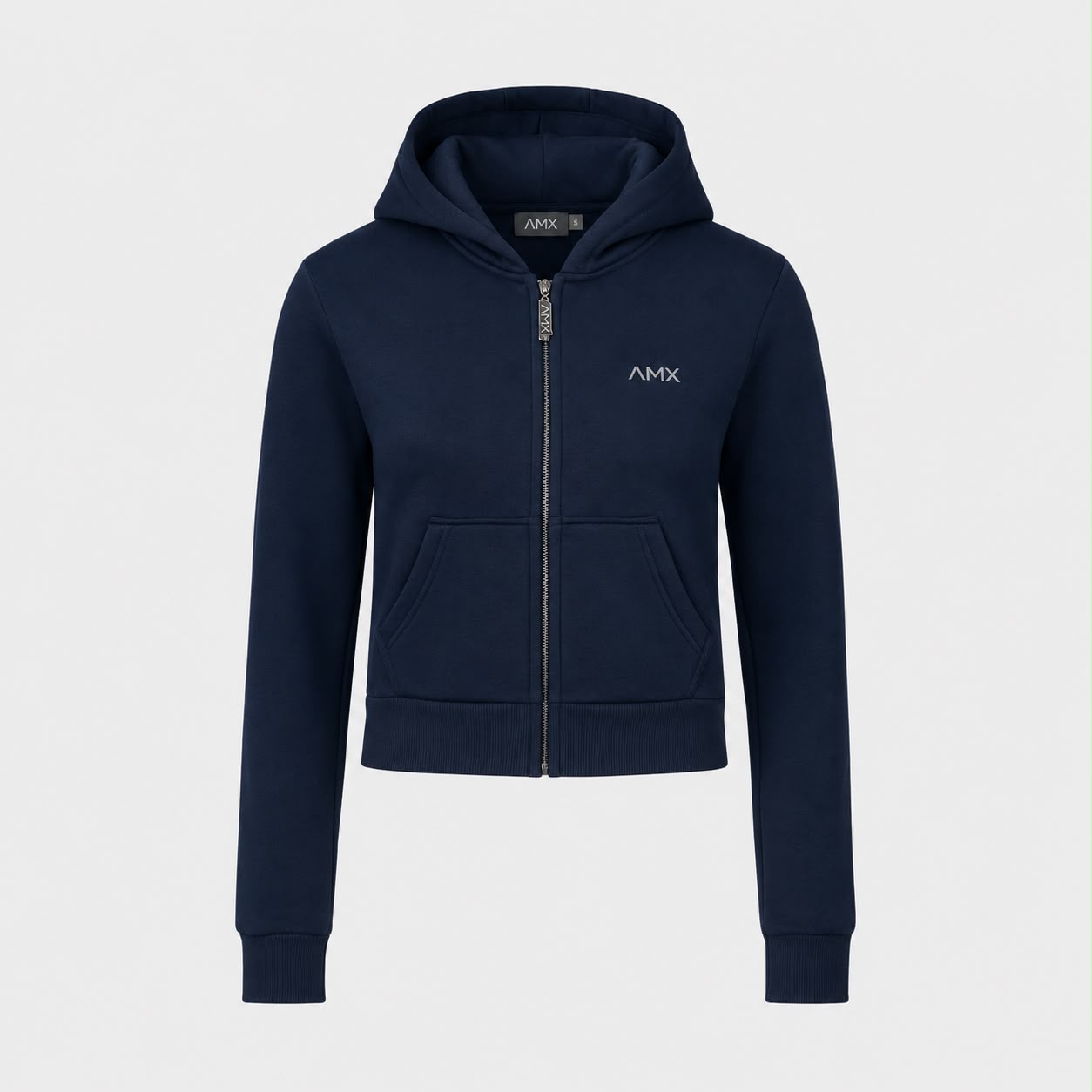 AMX Midnight Women’s Cropped Zip Hoodie