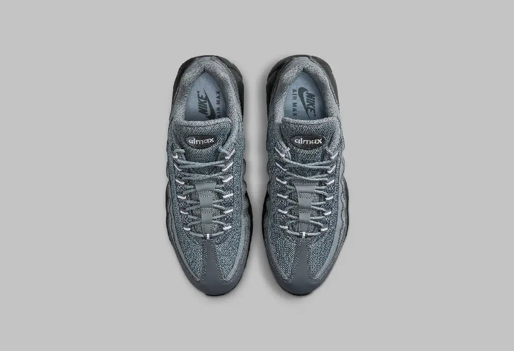 The Nike Air Max 95 Looks Sleek With the “Grey/Black” Colorway